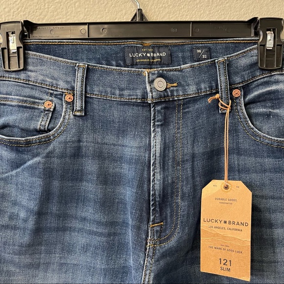 Lucky Brand Men’s 121 Slim-Straight Jean - Picture 3 of 5